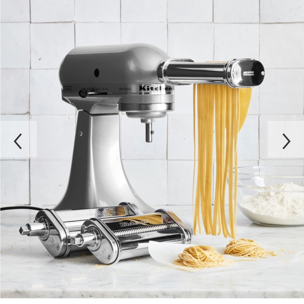 KitchenAid 3-Piece Pasta Roller and Cutter Attachment Set